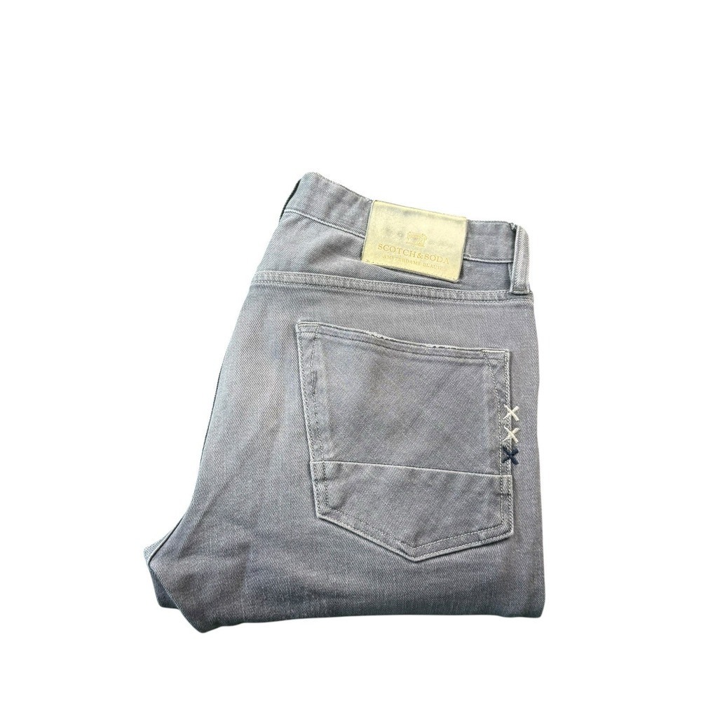 Scotch & Soda Gray Ralston Men's Button Fly Jeans Size 31x30‎